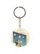 Double Sided Cartoon Printed Keychain