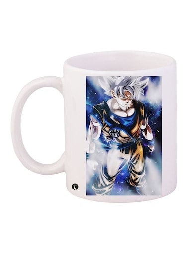 Anime Printed Coffee Mug White/Blue/Brown