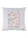 Design Printed Cushion White/Blue/Pink 30x30cm