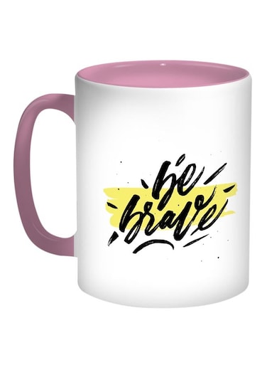 A Sarcastic Laugh Printed Coffee Mug White/Black/Pink
