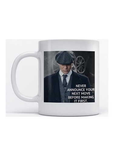 Mug Thomas Shelby Peaky Blinders for Coffee and Tea White 350ml