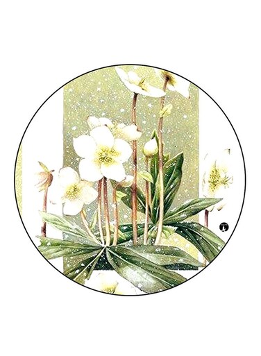 Flowers Printed Fridge Magnet Multicolour