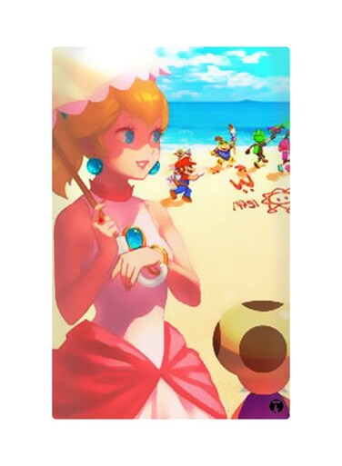 Printed Fridge Magnet Multicolour 8.5x0.4x5.5cm