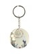 Cartoon Themed Single Sided Keychain