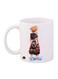 Video Game Kingdom Hearts Printed Mug White/Orange/Blue 12ounce