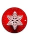 Snow Flake Printed Fridge Magnet Multicolour