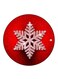 Snow Flake Printed Fridge Magnet Multicolour
