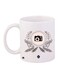 Camera Printed Coffee Mug White/Black/Beige 11ounce