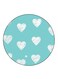 Hearts Printed Fridge Magnet Multicolour