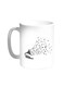 Musical Instrument Printed Coffee Mug White 11ounce