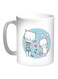 Plant Love Printed Coffee Mug White/Pink/Green