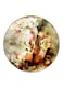 Violin Printed Fridge Magnet Multicolour