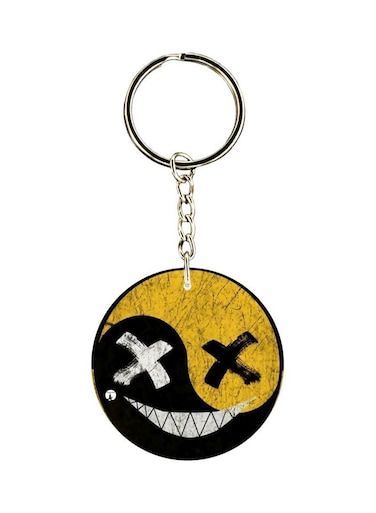 Emoji Printed Double Sided Keychain