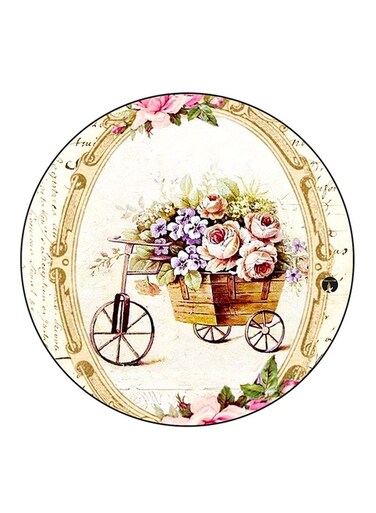 Flowers Printed Fridge Magnet Multicolour