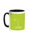 Abstract Drawing - Dubai Towers Printed Coffee Mug Black/White 11ounce