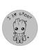Groot Printed Fridge Magnet Multicolour