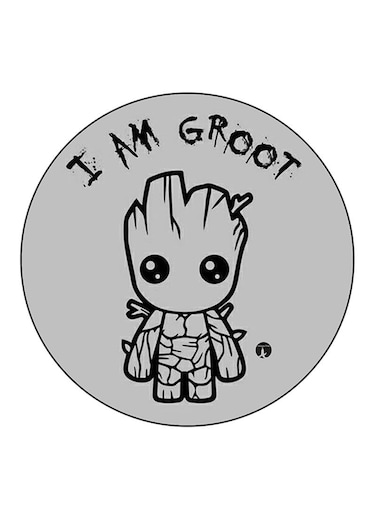 Groot Printed Fridge Magnet Multicolour