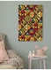 Funky Art Wall Painting Multicolour 40x60cm