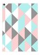 Printed Decorative Plate Multicolour 15 x 20cm