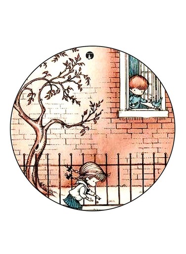 Kids Printed Fridge Magnet Multicolour