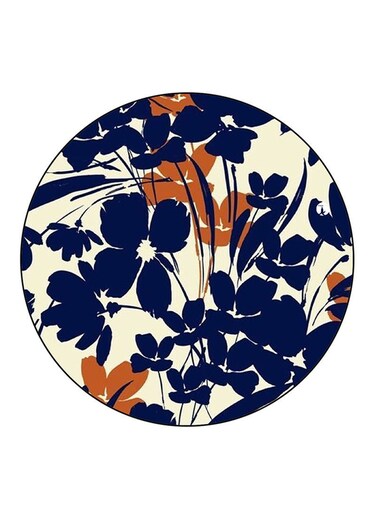 Flowers Printed Fridge Magnet Multicolour