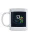Super Mario Printed Coffee Mug White/Black/Green
