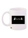 I'm Fine Printed Coffee Mug White/Black 11ounce