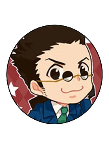Hunter X Hunter Printed Fridge Magnet Red/Brown/Blue