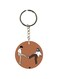 Couple Printed Keychain