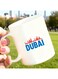 Dubai Skyline Coffee Cup - Mug with Dubai Cityscape Design, Soft Pastel Reusable Tea/Capcin