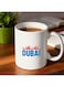 Dubai Skyline Coffee Cup - Mug with Dubai Cityscape Design, Soft Pastel Reusable Tea/Capcin