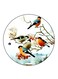 Birds Printed Fridge Magnet Multicolour