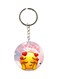 Sad Emoji Printed Keychain