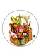 Food Printed Fridge Magnet Multicolour