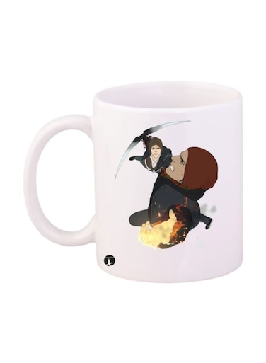 Infamous Second Son Printed Mug White/Brown/Black Standard Size