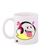 Super Mario Printed Mug White/Pink/Yellow