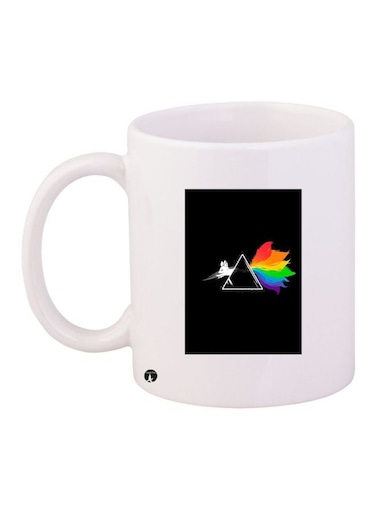 Printed Coffee Mug White/Black/Brown