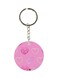 Hearts Printed Double Sided Keychain