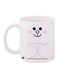 Cartoon Printed Coffee Mug White/Black/Pink