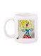 Game Sonic Character Printed Mug White/Yellow/Red Standard Size