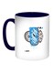 Ramadan Kareem Printed Coffee Mug White/Grey/Blue