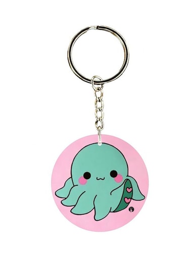 Cartoon Printed Keychain
