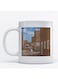Old City Printed Mug White/Blue/Brown