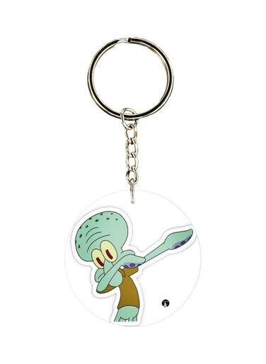 Cartoon Printed Keychain
