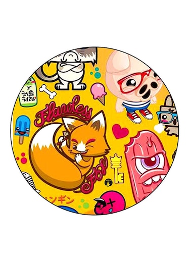 Animals Printed Fridge Magnet Multicolour