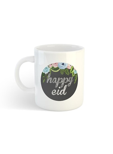 Happy Eid Printed Mug White