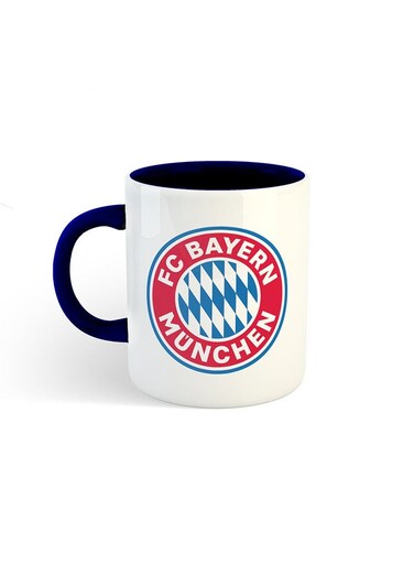 Sport Club Printed Mug White/Navy