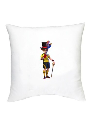 Mobile Legends Character Printed Cushion White/Yellow/Blue 16x16inch