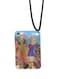 Sandy Bell Printed Car Mirror Pendant