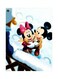 Cartoon Themed Decorative Metallic Plate White/Black/Beige 20x15cm